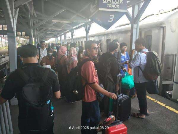 Ini Jumlah Penumpang Kereta Api di Bojonegoro, Selama 22 Hari Angkutan Lebaran