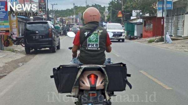 Kurir Pakai Atribut PKB Viral di Polewali Mandar, Ketua DPC Beri Apresiasi dan Tantang Sayembara