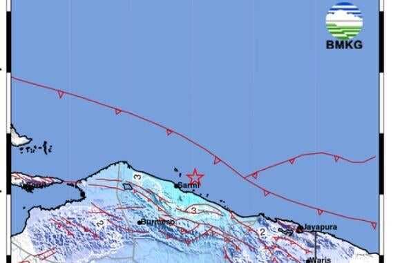 Info BMKG Gempa Hari Ini Guncang Sarmi Papua, Cek Magnitudonya!