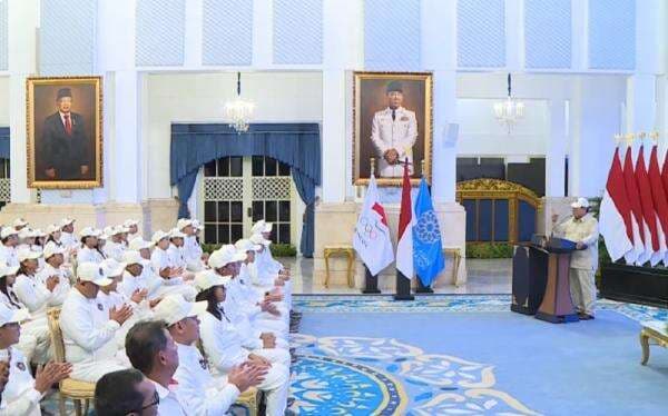 Presiden Prabowo Lepas Kontingen Indonesia untuk SEA Games 2025: Berikan yang Terbaik!