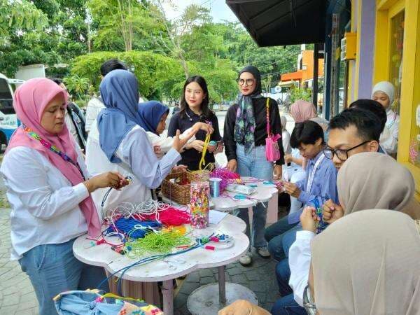 Ketum Perindo Angela Tanoesoedibjo Kunjungi PUKA Bandung, Apresiasi Karya Kreatif Disabilitas