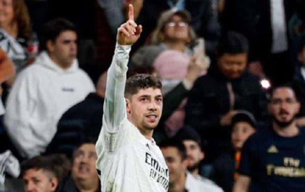 Real Madrid Susah Payah Tumbangkan Athletic Bilbao, Valverde Cetak Gol Keren