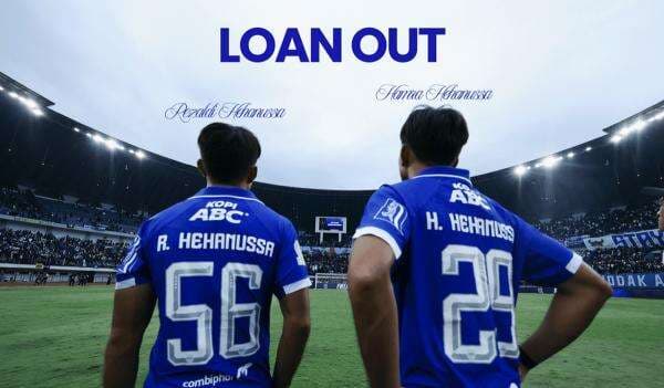 Persib Bandung Resmi Pinjamkan Hehanussa Bersaudara ke Persik Kediri