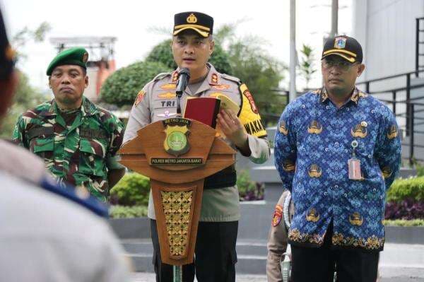 Jelang Nataru, Polres Metro Jakarta Barat Siagakan 475 Personel