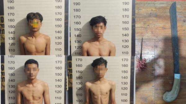 Polisi Ringkus Kawanan Pelaku Pengeroyokan di Makassar yang Membuat Kepala Korban Terluka Parah