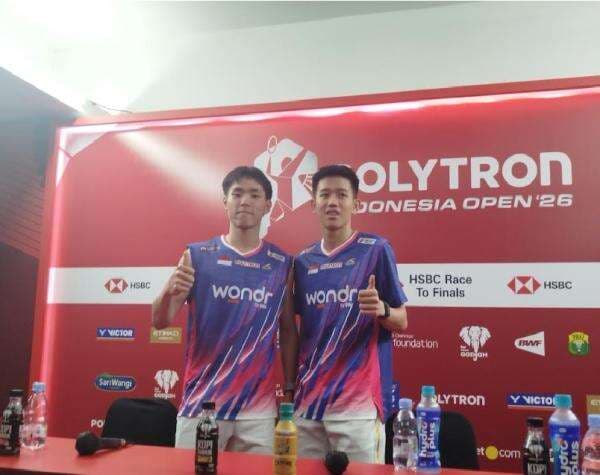 Lolos Final Indonesia Open 2026, Raymond/Joaquin Terharu Dapat Dukungan Luar Biasa dari Badminton Lovers