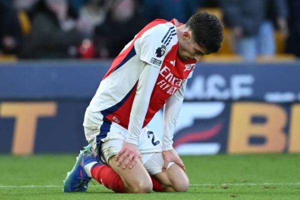 Belum Pulih Total, Cedera Kai Havertz Kambuh Bikin Arsenal Ketar-ketir