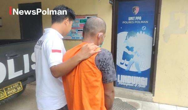 Bejat! Pria Beristri Cabuli Dua Bocah Yatim Piatu Kakak Beradik, Pelaku Diamankan Unit PPA Polres