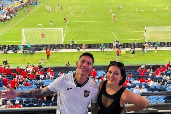 Demi Timnas Indonesia, Ganindra Bimo Terbang ke Sydney Pakai Jersey Pildun 26