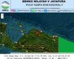 Gempa Bumi Magnitudo 5,3 Guncang Mamberamo Tengah, Tidak Berpotensi Tsunami