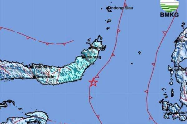 Gempa Terkini M5,7 Guncang Tutuyan Boltim, Terasa di Manado hingga Gorontalo
