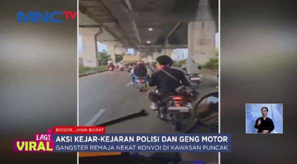 Polisi Amankan Remaja Gengster 'Tom' yang Diduga Akan Tawuran di Bogor