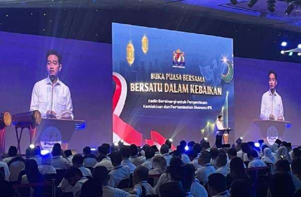 Gibran Minta Kadin Terus Dorong Pertumbuhan Ekonomi dan Jaga Iklim Investasi
