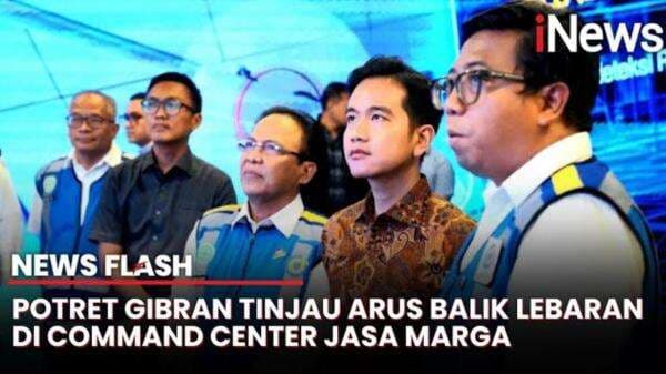 Wapres Gibran Tinjau Puncak Arus Balik Lebaran 2025, Puji Kerja Sama Lintas Sektor