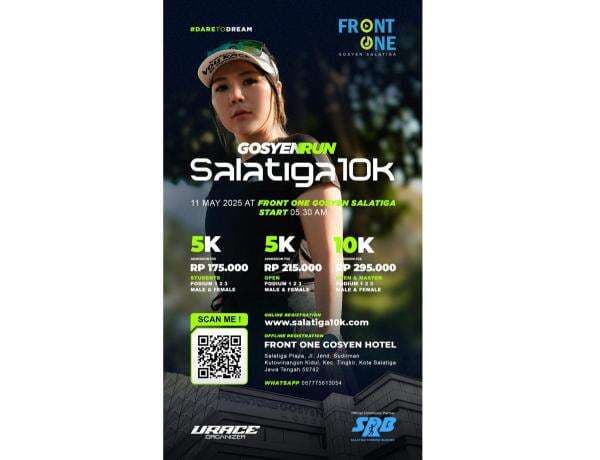 Front One Gosyen Hotel Gelar Event Lari Terbesar Pertama di Kota Salatiga