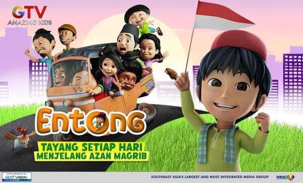 GTV Amazing Kids! Saatnya Nonton Entong, Animasi Asli Indonesia Penuh Nilai Kebaikan
