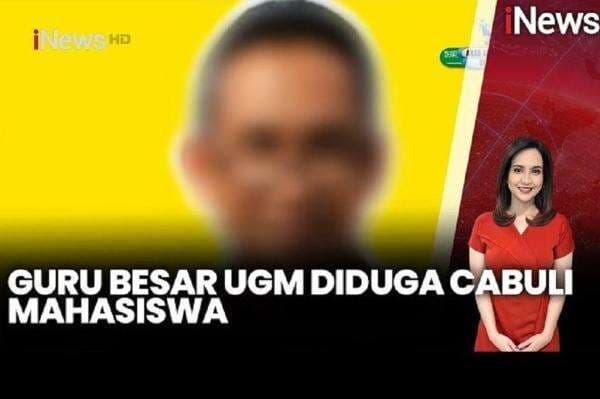 Guru Besar UGM Dipecat, Diduga Cabuli 13 Mahasiswi Modus Bimbingan