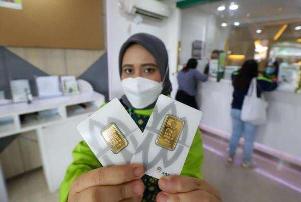Harga Emas Naik Lagi Rp20.000, Kini Tembus Rp1.916.000/Gram