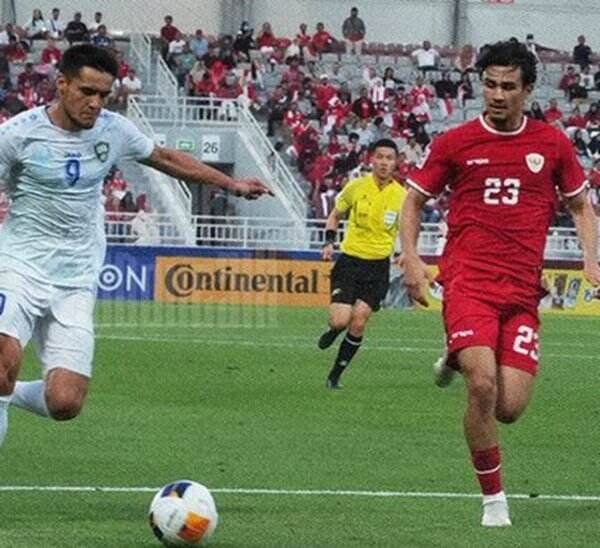 Hasil Piala Asia U-23 2024: Khusayin Norchaev Bobol Gawang Ernando Ari, Timnas Indonesia U-23 Tertinggal 0-1 dari Uzbekistan U-23