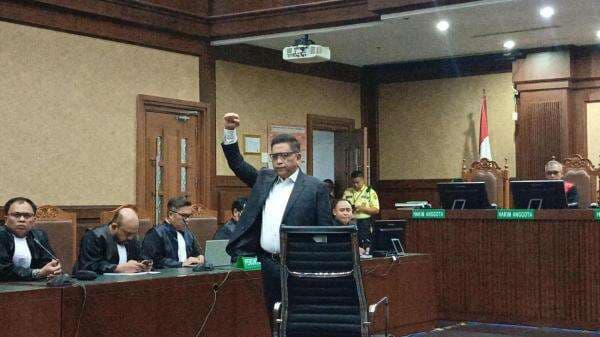 Hasto di Sidang Vonis: Sangat Sehat Yang Mulia