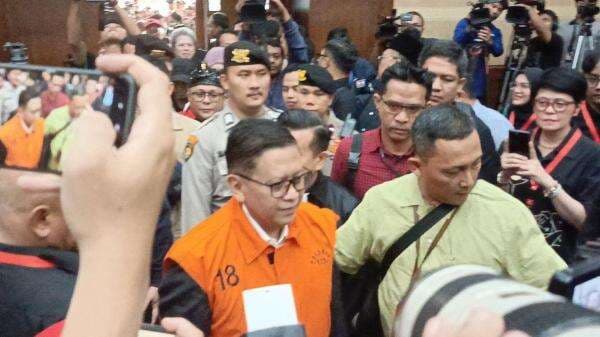 Hasto: Pleidoi Sudah Selesai, Saya Pede dengan Sidang Hari Ini