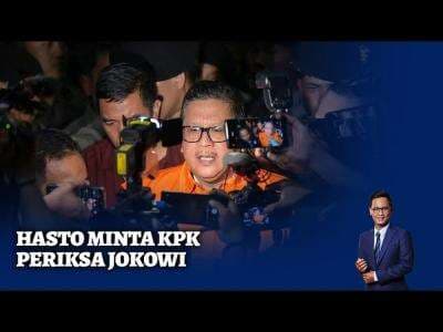 Jokowi Santai Tanggapi Permintaan Hasto Soal Pemeriksaan Keluarganya