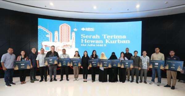 Idul Adha 1446 H, MNC Peduli Bersama Mitra MNC Group Salurkan Puluhan Hewan Kurban