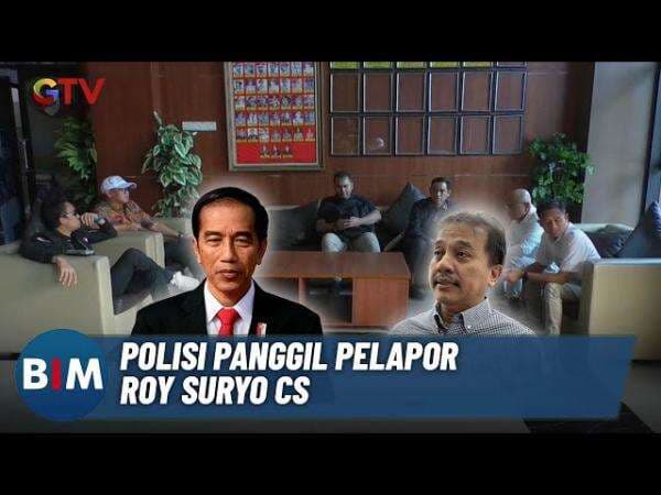 Kasus Dugaan Kegaduhan Ijazah Jokowi, Pelapor Roy Suryo CS Diperiksa Polisi