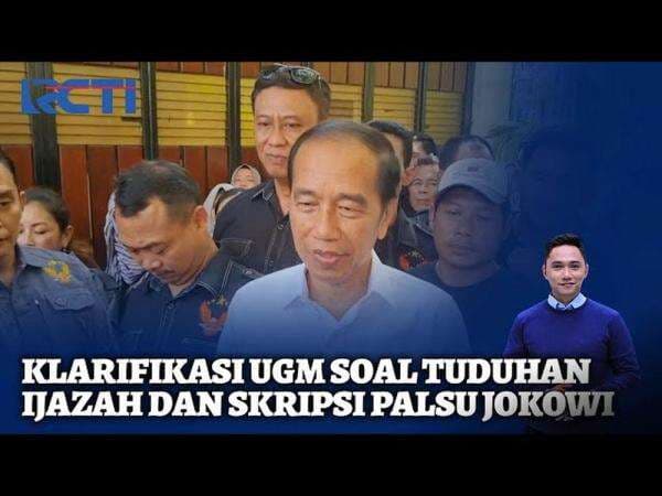 Jokowi Tunjukkan Ijazah Fakultas Kehutanan UGM Tanggapi Polemik Keaslian