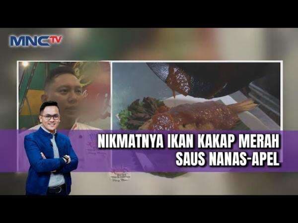 Kuliner Ikan Kakap Merah Saus Nanas-Apel, Cita Rasa Asam Manis yang Menggugah Selera!