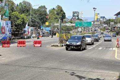 Jasamarga: Jalur Puncak Diterapkan One Way Arah Turun