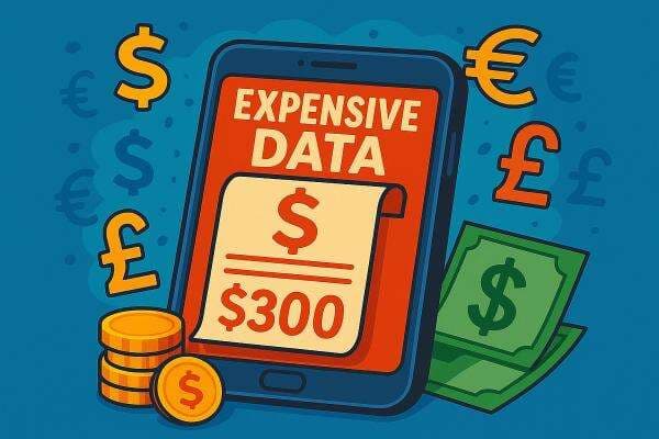 10 Negara dengan Paket Kuota Internet Termahal di Dunia