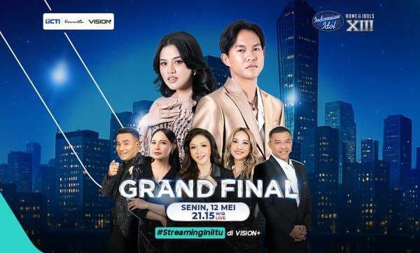 Malam Penentuan! Streaming Grand Final Indonesian Idol XIII di VISION+