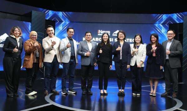 MoU dengan iNews Media Group, Grace Tahir Keliling Studio iNews Tower