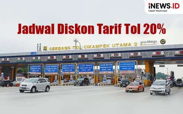 Pemerintah Beri Diskon Tarif Tol 20 Persen saat Libur Sekolah, Ini Alasannya Pemerintah Beri Diskon Tarif Tol 20 Persen saat Libur Sekolah, Ini Alasannya