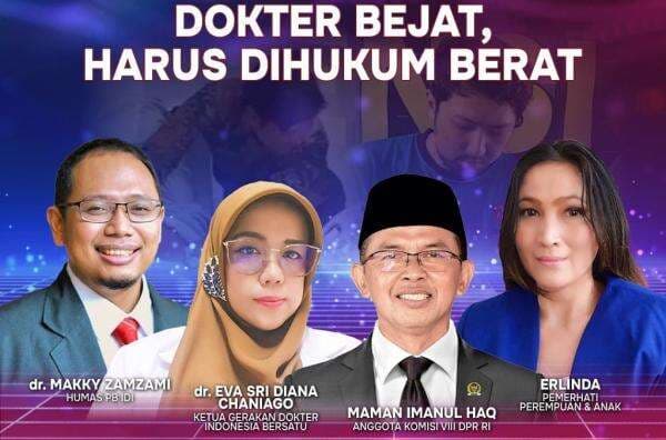 Jangan Lewatkan Interupsi Malam Ini: Dokter Bejat, Harus Dihukum Berat