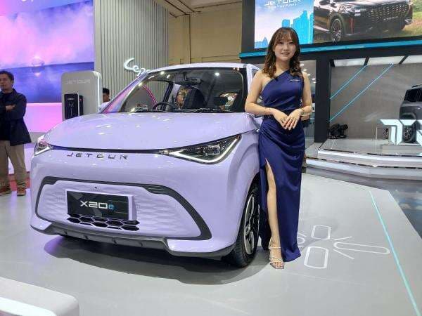 Mejeng di GIIAS 2025, Intip Spesifikasi Mobil Listrik Mungil Jetour X20e