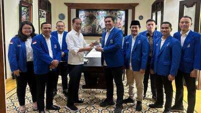 Bertemu Jokowi, Gamki Bahas Perkembangan Teknologi hingga Makan Bergizi Gratis