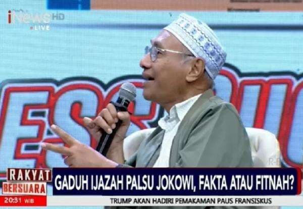 Rizal Fadillah Terlapor Dugaan Ijazah Palsu Jokowi Alami Kecelakaan Ditabrak Motor