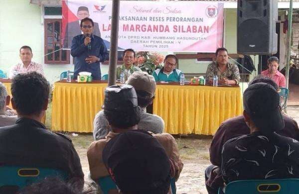Legislator Perindo Lam Marganda Perjuangkan Infrastruktur hingga Pertanian Humbahas