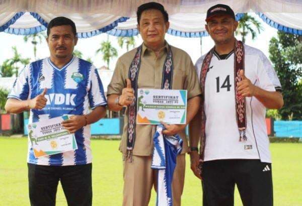 2 Kader Partai Perindo Pimpin Tunas Inti FC Liang, Siap Majukan Sepak Bola Maluku