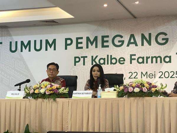 Kalbe Farma Bagikan Dividen Rp1,68 Triliun dan Ganti Komisaris Utama