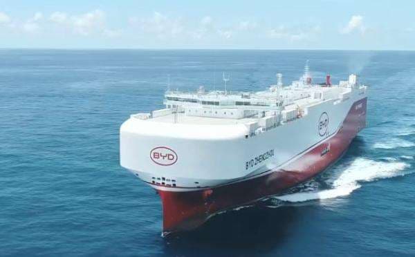 Bisa Angkut 7.000 Mobil, Kapal BYD Zhengzhou Jadi yang Terbesar Berlabuh di Jakarta