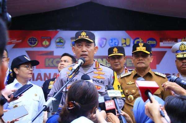 Kapolri: Puncak Arus Mudik Lebaran 2025 di Semarang Pagi Ini