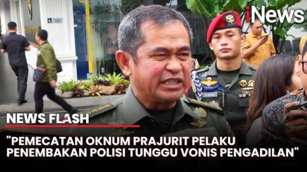 KSAD Janji Oknum TNI AD yang Tembak Polisi di Lampung akan Dipecat: Tunggu Vonis