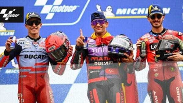 Kata-Kata Fransesco Bagnaia Usai Disalip Jorge Martin dan Marc Marquez di Lap Akhir MotoGP Prancis 2024