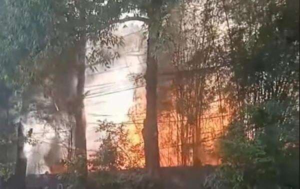 Bedeng Milik SDA Pemprov Jakarta Ludes Terbakar, Kerugian Ditaksir Puluhan Juta Rupiah