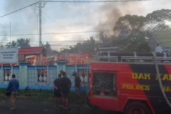 Kebakaran di Nabire, Perkantoran Pemerintah Papua Papua Tengah Ludes Terbakar