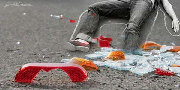 Tragis, Pemotor Plat F Tewas Kecelakaan di Jalan Raya Bogor