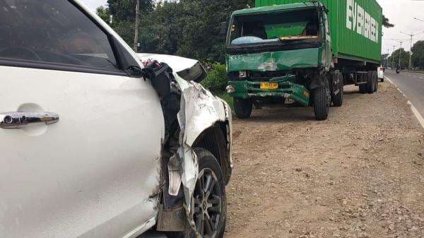 Sejumlah Kendaraan Kecelakaan Beruntun di Arteri Pantura Indramayu